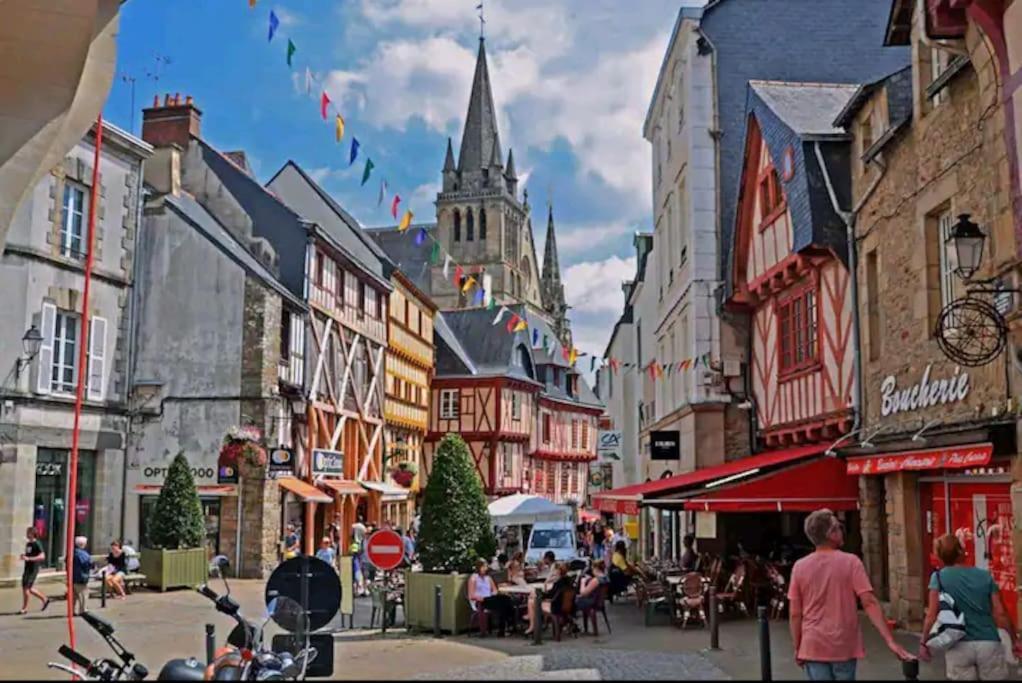 Le City, Centre Ville, Wifi Petit Parking Linge En Option ヴァンヌ エクステリア 写真